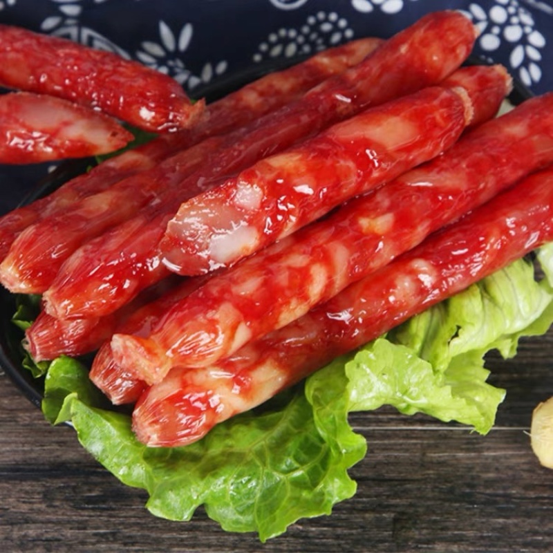 广式香肠江门香肠蒸菜馆快餐店大碗菜甜味原味广东香肠腊肠