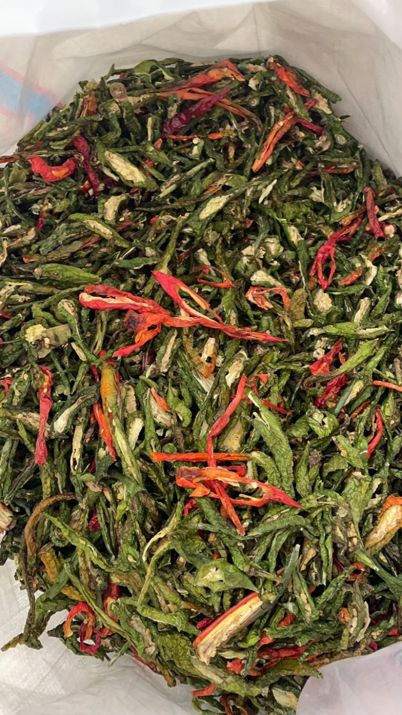 二荆条干辣椒花皮青辣椒皮青辣椒条