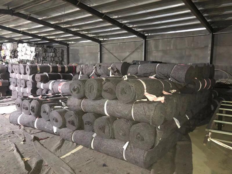 土工布毛毡大棚保温棉加厚工程公路保湿养护毯子家居包装毛毯