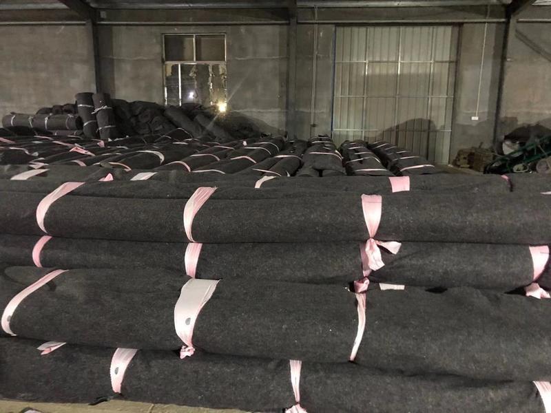 土工布毛毡大棚保温棉加厚工程公路保湿养护毯子家居包装毛毯