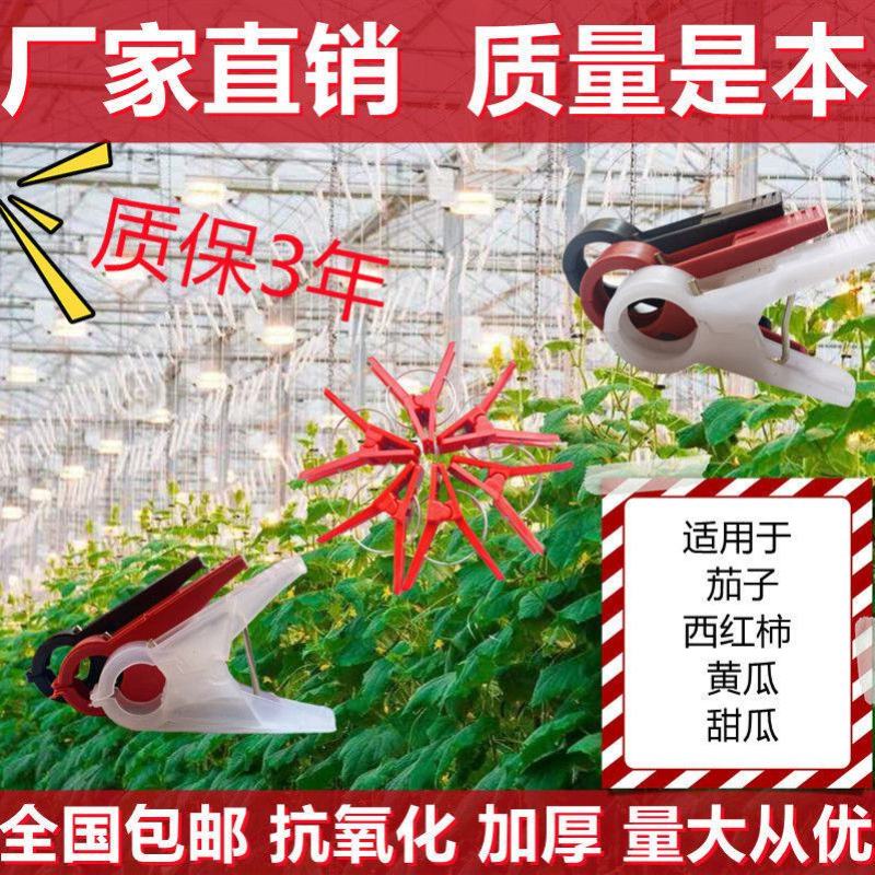 番茄西红柿吊秧夹大棚夹子吊蔓夹绑蔓夹扶蔓夹黄瓜夹方口嫁接