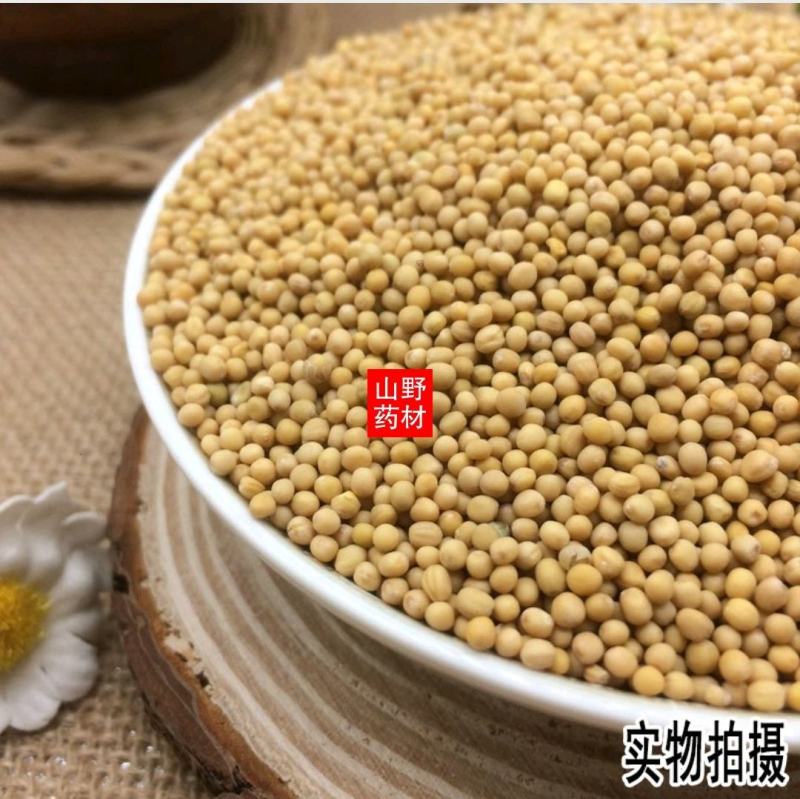 云南野生中药材白芥子辣菜子芥菜子500g包邮