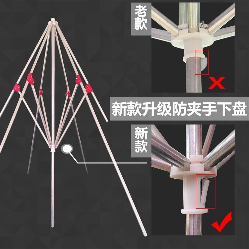 斜伞遮阳伞太阳伞大型户外摆摊四方折叠超大店铺商用地摊雨棚