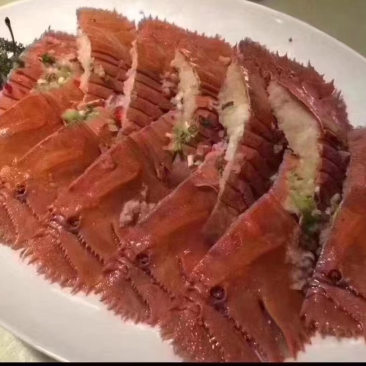 深海怪物琵琶虾，虽然长相奇特，但是肉质鲜嫩，味美可口