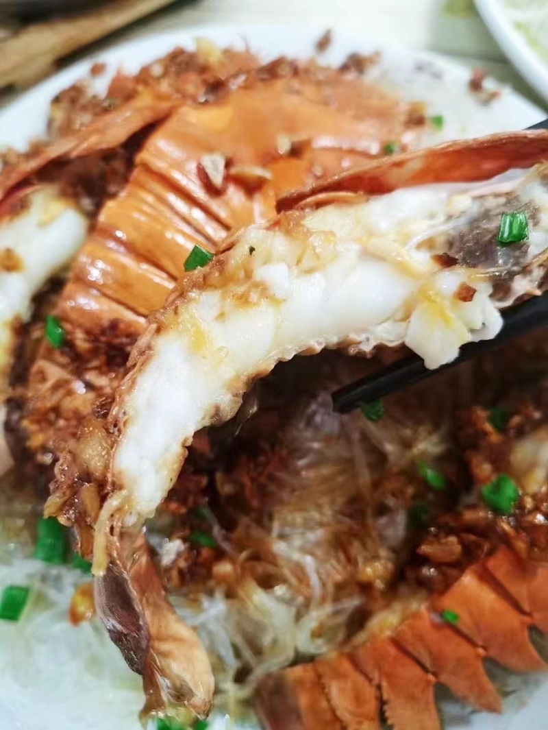 深海怪物琵琶虾，虽然长相奇特，但是肉质鲜嫩，味美可口