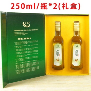 250mL核桃油2瓶礼盒装5O0mL核桃油2瓶礼盒装新疆