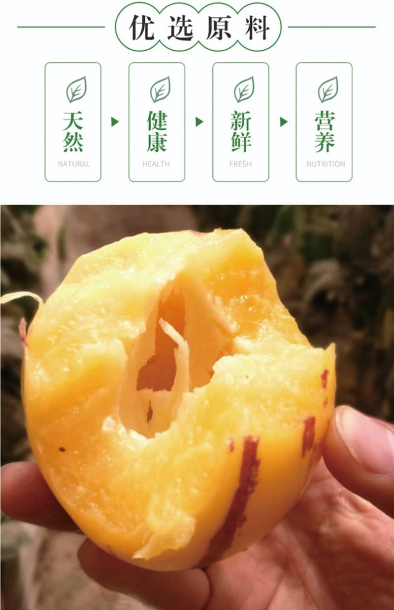 甘肃民勤大漠人参果，皮薄肉厚水分足，口感清香，营养丰富