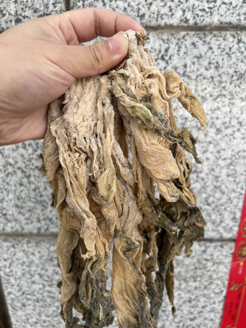 干盐菜心梅干菜梅菜咸菜干菜心