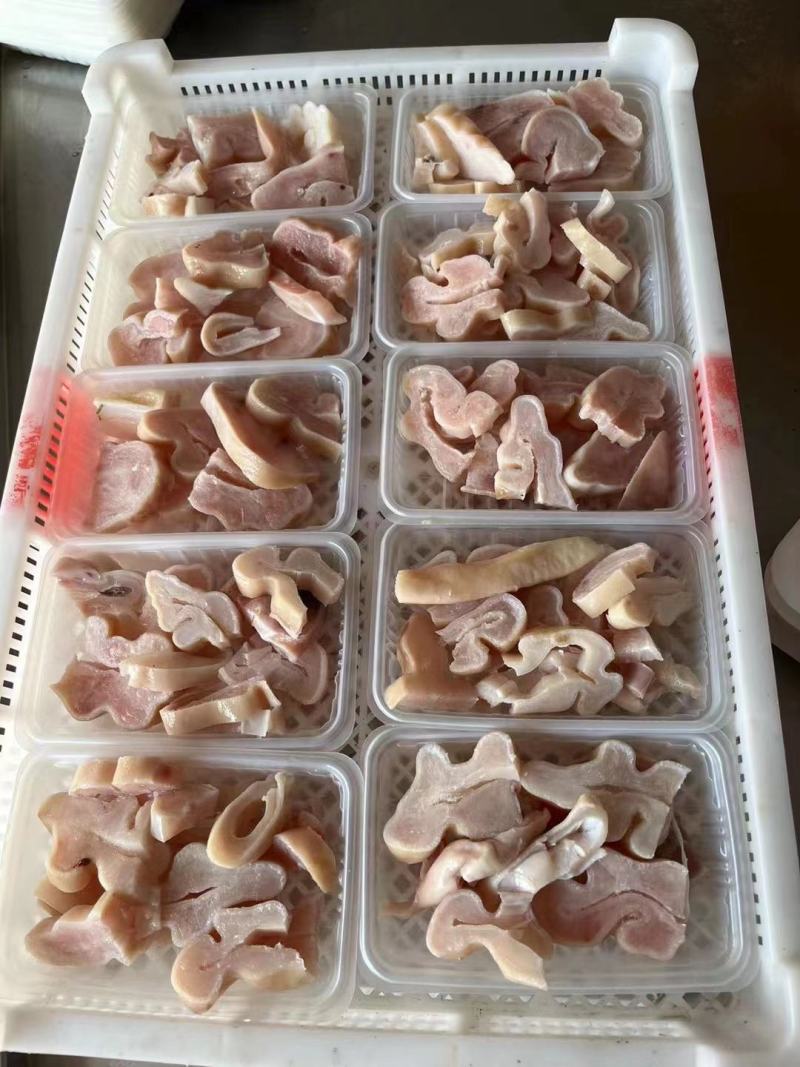 鲨鱼肚深海鲨鱼肚刀切盒装新鲜滑嫩脆爽弹牙