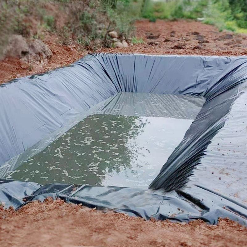 鱼塘防渗膜池塘鱼池防水布加厚塑料薄膜土工布防水土工膜