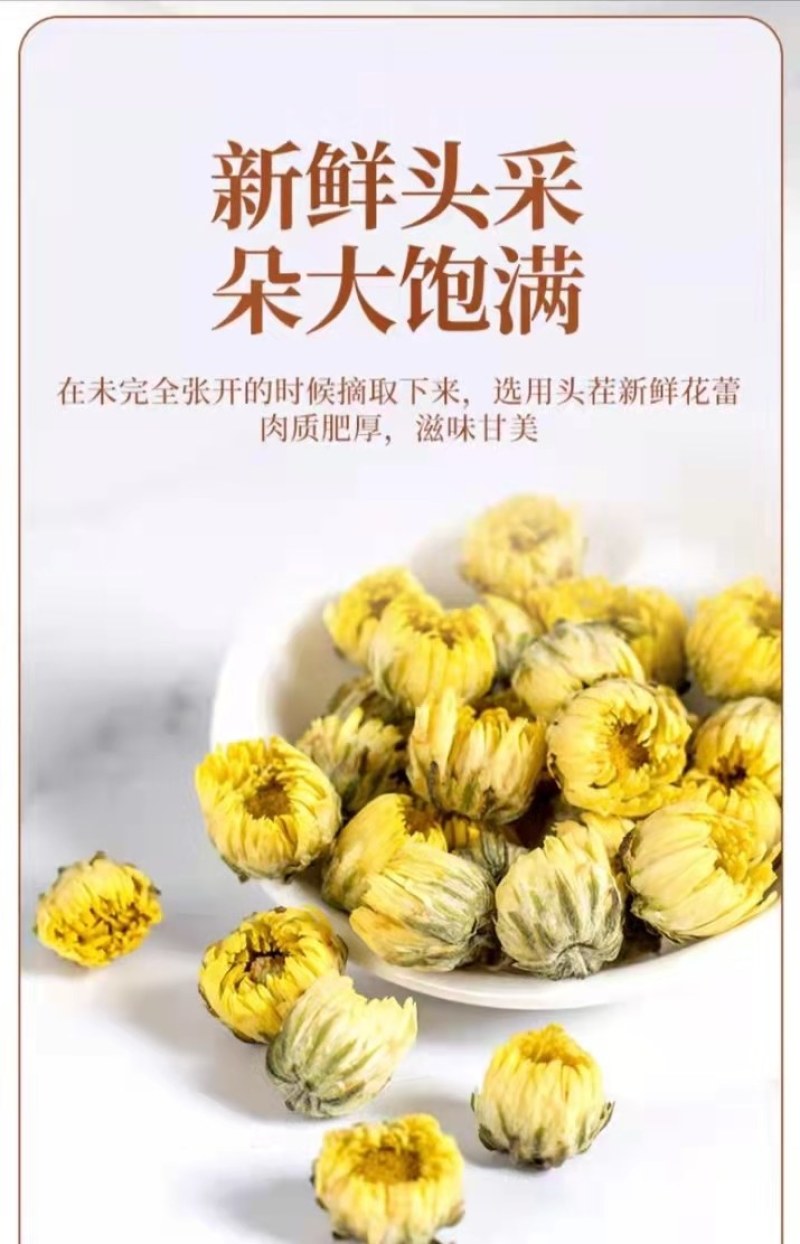 【胎菊】胎菊王清热去火清肝明目菊花茶基地直销