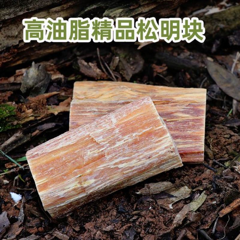 高油性松明子琥珀木松油木松香木腐朽木松节