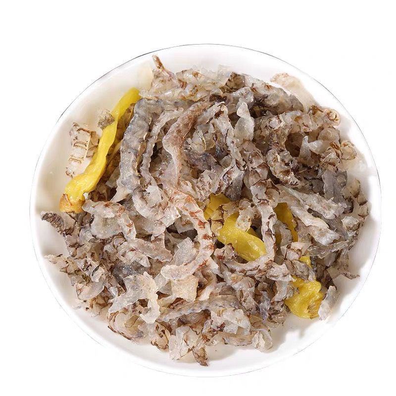 鱼皮150克*10袋夏季凉菜开袋即食零食凉拌菜下饭菜鱼皮