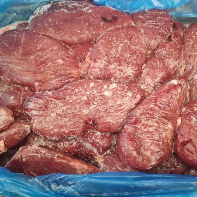 新鲜冷冻猪腰子猪肾猪腰花腰子饭店商用10斤一件