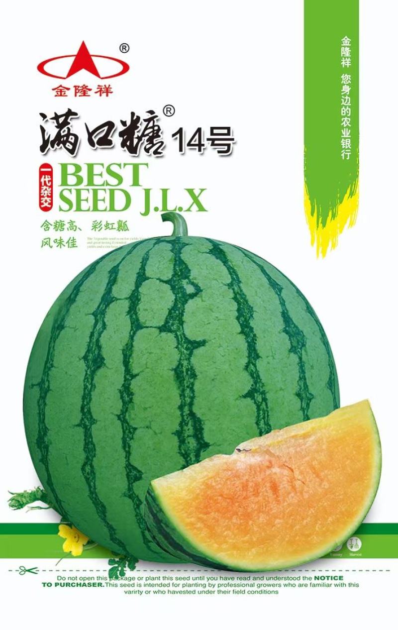 满口糖14西瓜种子/全国包邮/200粒/礼品小西瓜种子