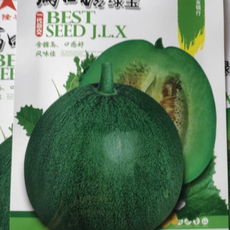 满口糖绿宝甜瓜种子5克/袋杂交一代甜瓜种子包邮