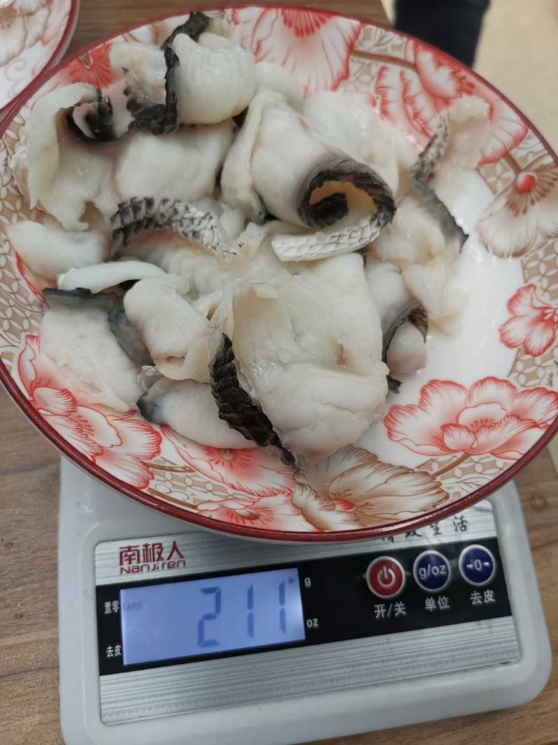 免浆黑鱼片250克*25袋