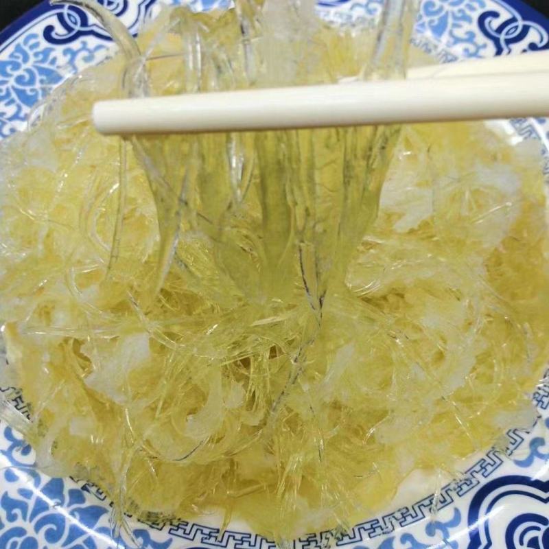 清水手洗鱼翅针，水发即食翅丝，宴席，酒店食材