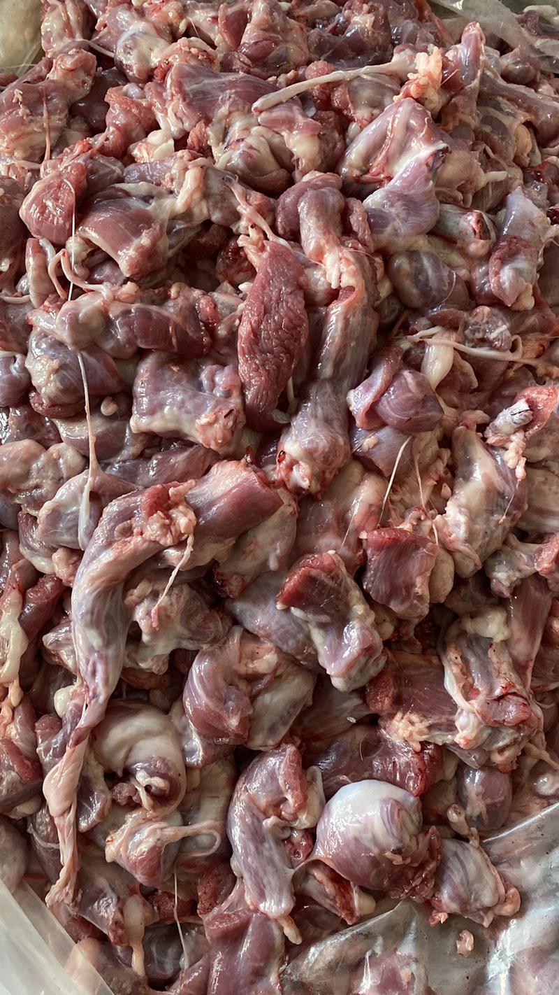 羔羊碎肉，纯干精修，无油，适合做原料加工