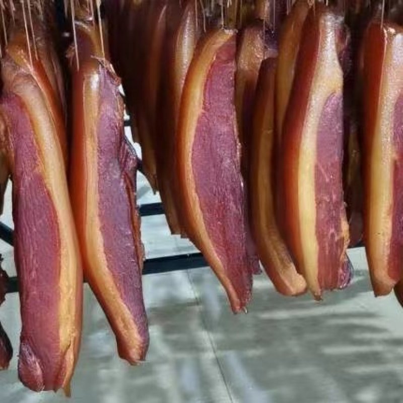 广西瑶山烟熏土猪腊肉