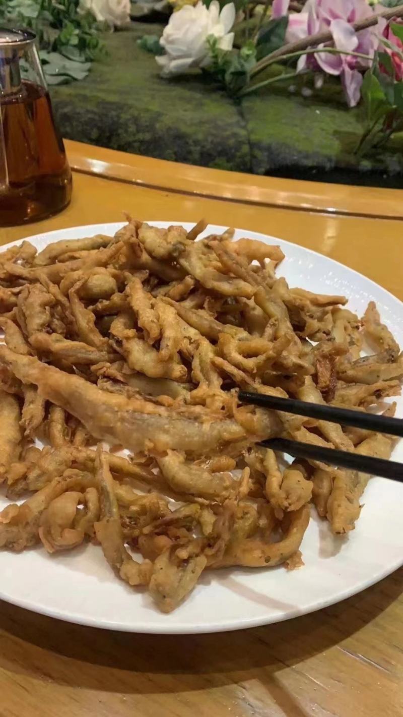 野生炸泥鳅熟食加热即食下酒菜