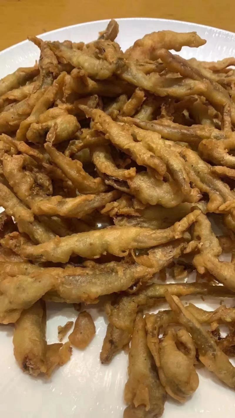 野生炸泥鳅熟食加热即食下酒菜