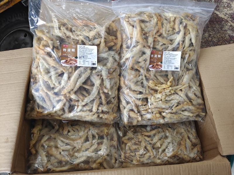 野生炸泥鳅熟食加热即食下酒菜