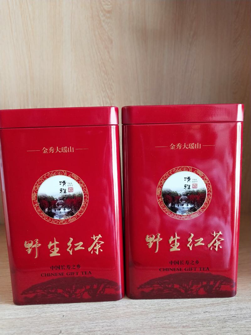 金秀大瑶山山咔咔野生绿茶红茶