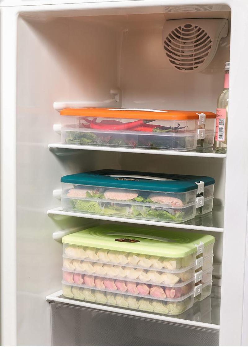 饺子盒专用冻饺子盒冰箱收纳盒家用水饺托盘速冻混沌保鲜冷冻
