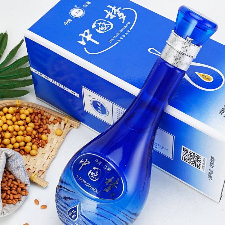 白酒批发]洋河镇中国梦白酒整箱特价原浆酒52度酒水500ml*6瓶价格