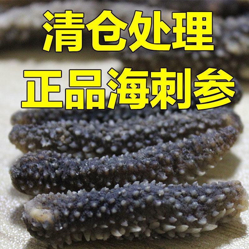 淡干海参小黑刺参辽参滋补营养美味干货1袋50只包邮