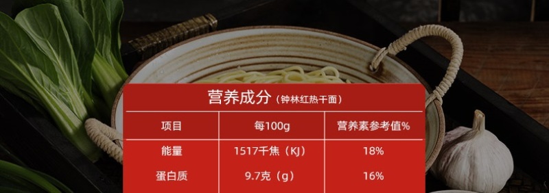 【专供多多买菜美团】武汉味道热干面麻酱拌面170g/袋