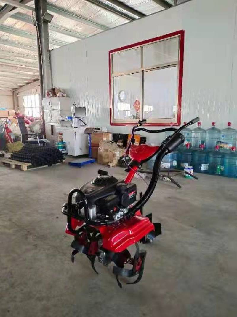 轻便小型汽油微耕机，多功能旋耕除草开沟机