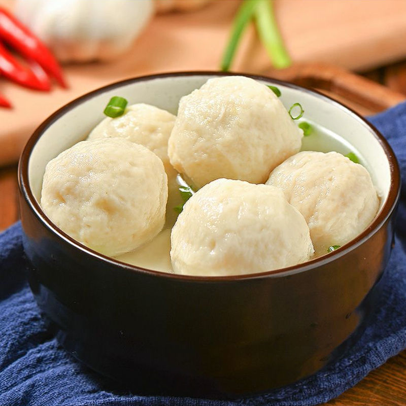 鱼丸亿德旺包心鱼味丸关东煮火锅食材批发火锅丸子批发包邮