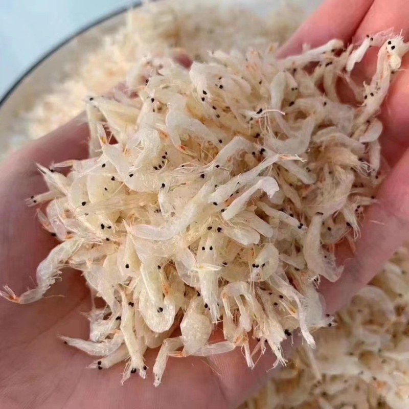 白虾皮，不管炒菜，煮汤，蒸蛋都来一点！