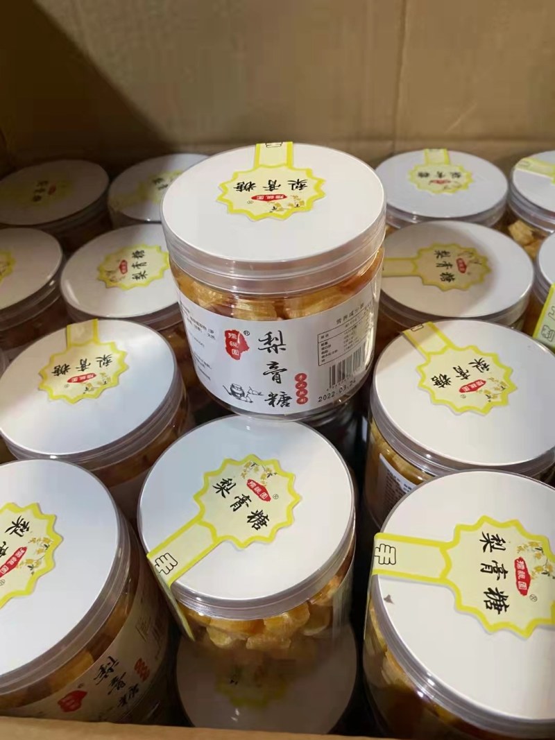 梨膏糖/罗汉果糖/独立包装江湖地摊热卖产品薄荷味厂家直销
