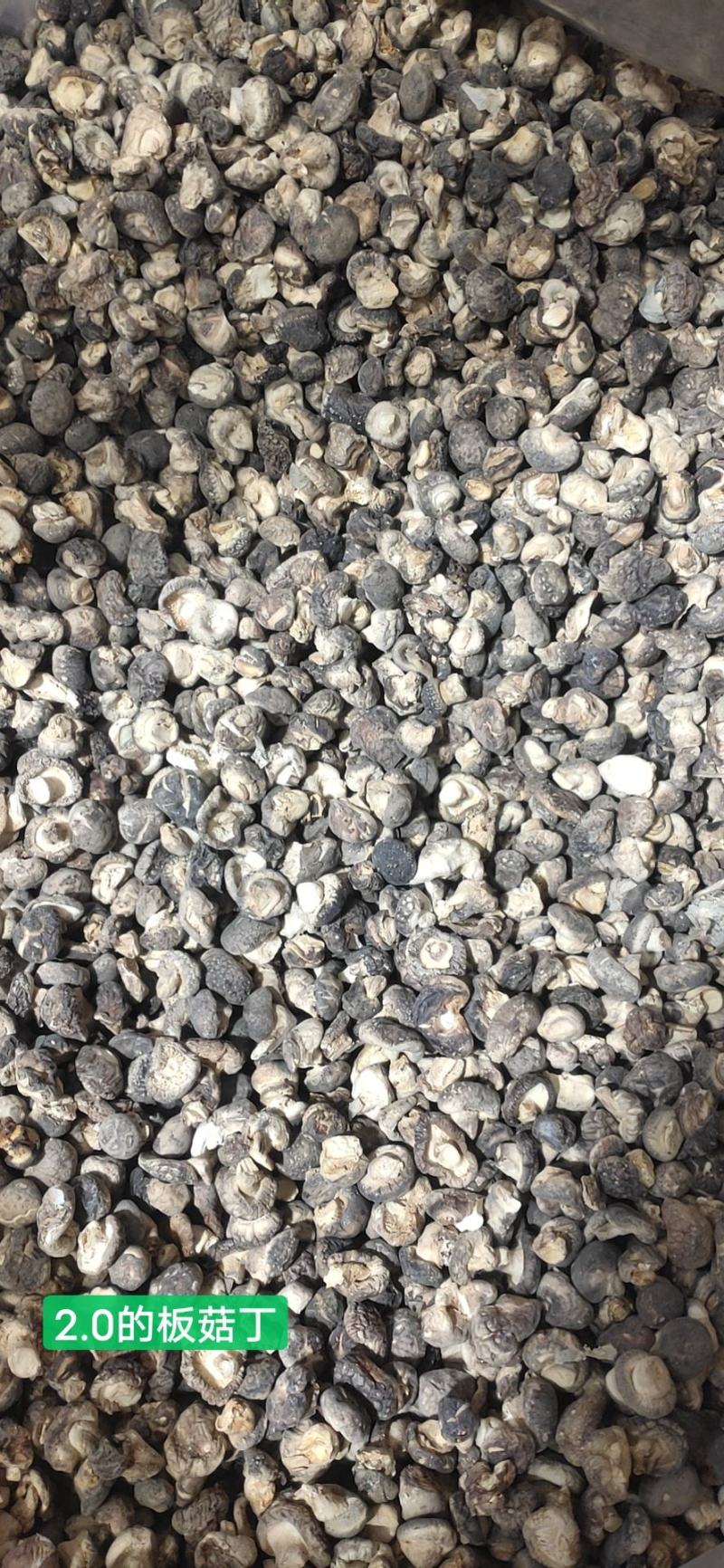 随州产地直供黑面冬茶花菇丁1.9至2.2