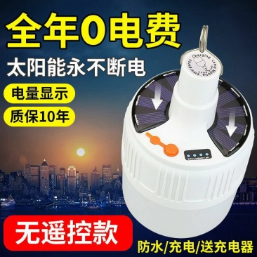 led可充电灯泡停电应急照明灯家用式移动超亮户外夜市灯摆