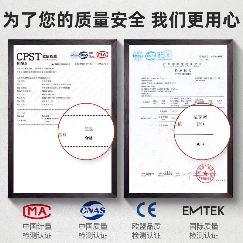 【加厚6公分耐砍剁】家用进口抗菌铁木砧板切菜板圆形实木