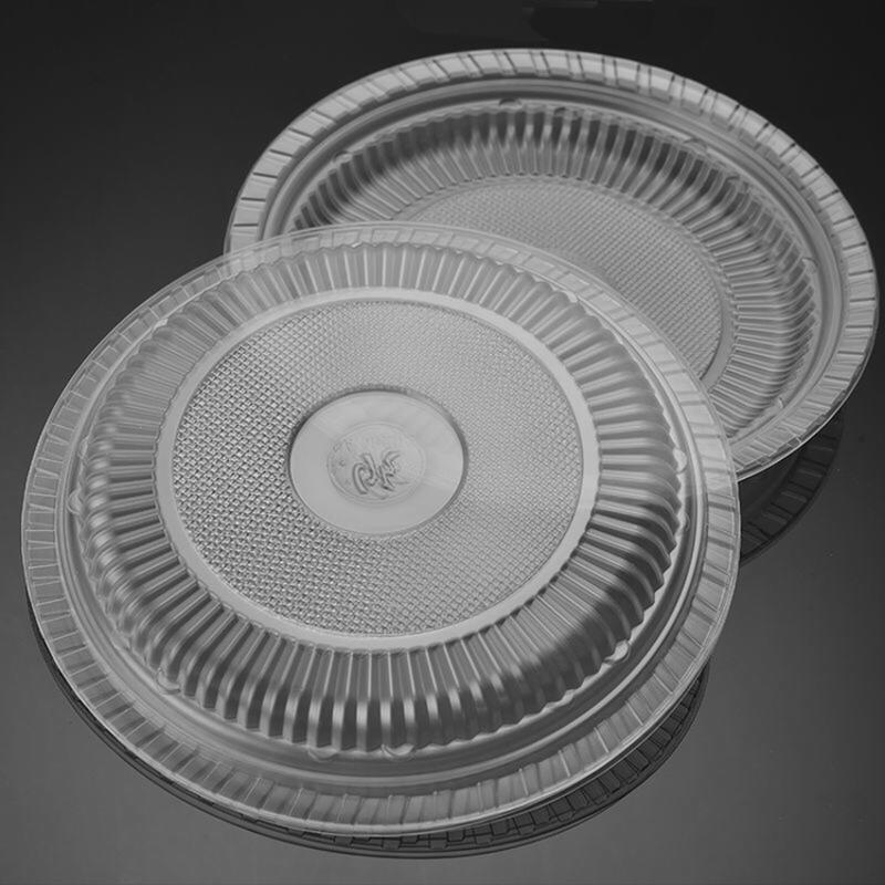 【包邮-一次性盘子】热销100只装加厚塑料盘子野餐餐具