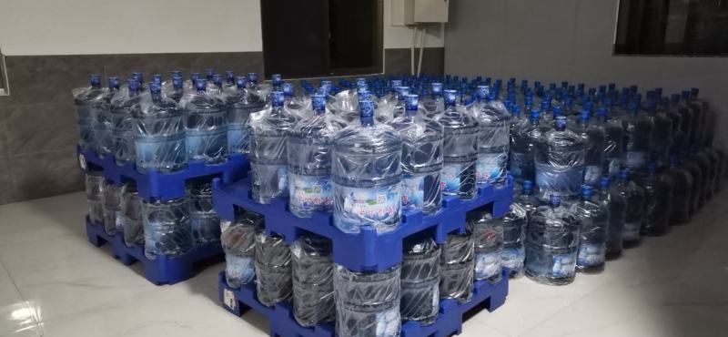 桶装水专用托盘16桶18.9L5加仑纯净水厂专用周转