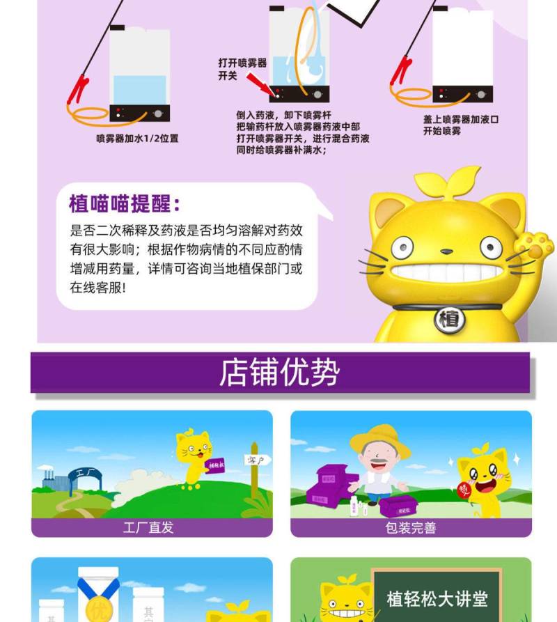 45%联苯肼酯乙螨唑柑橘草莓红蜘蛛螨虫专用药悬浮剂杀虫剂