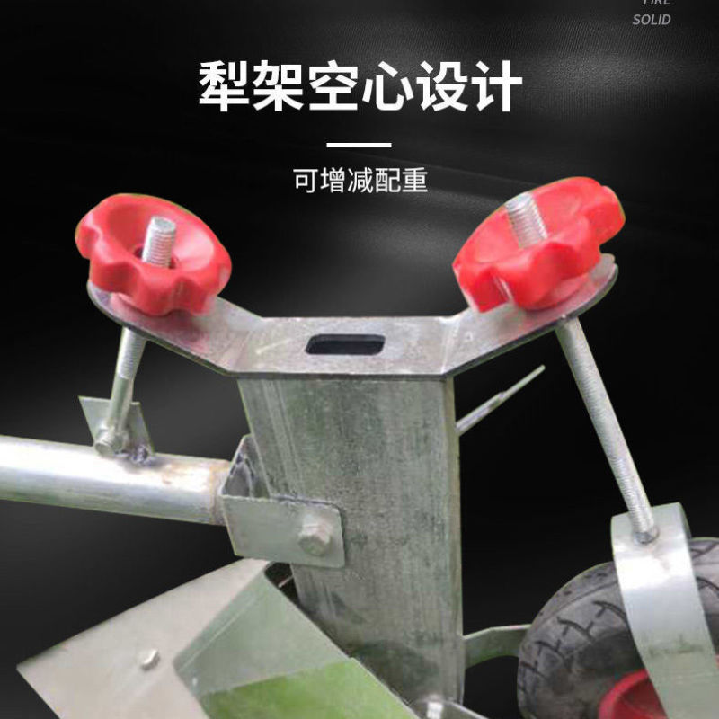 手拉犁人工开沟机