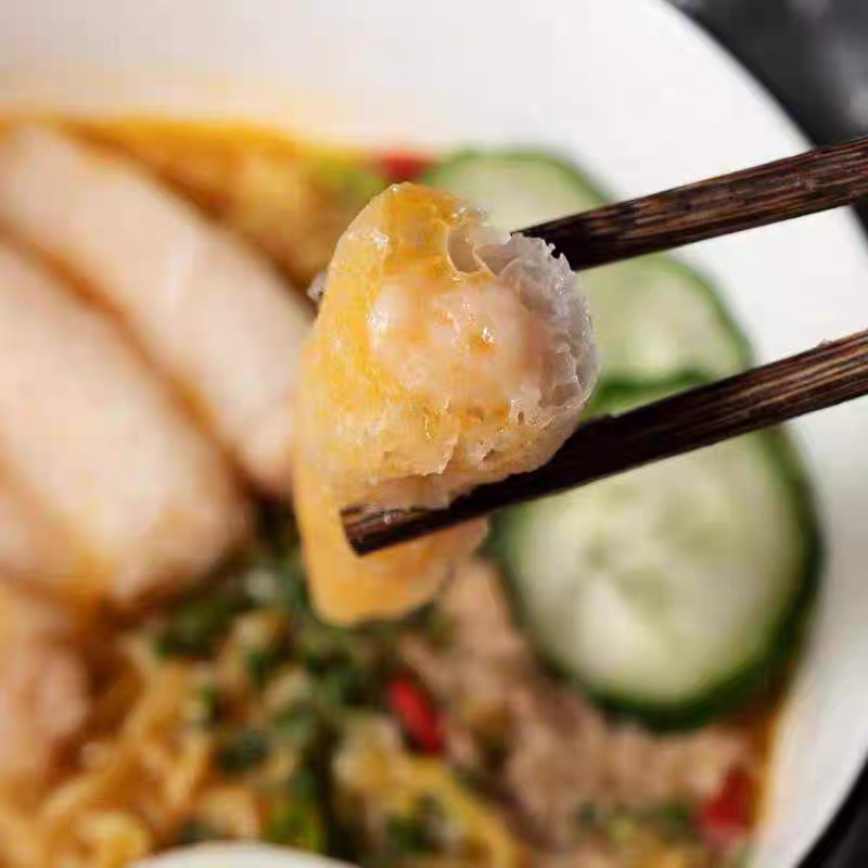竹笙虾滑适合火锅中餐