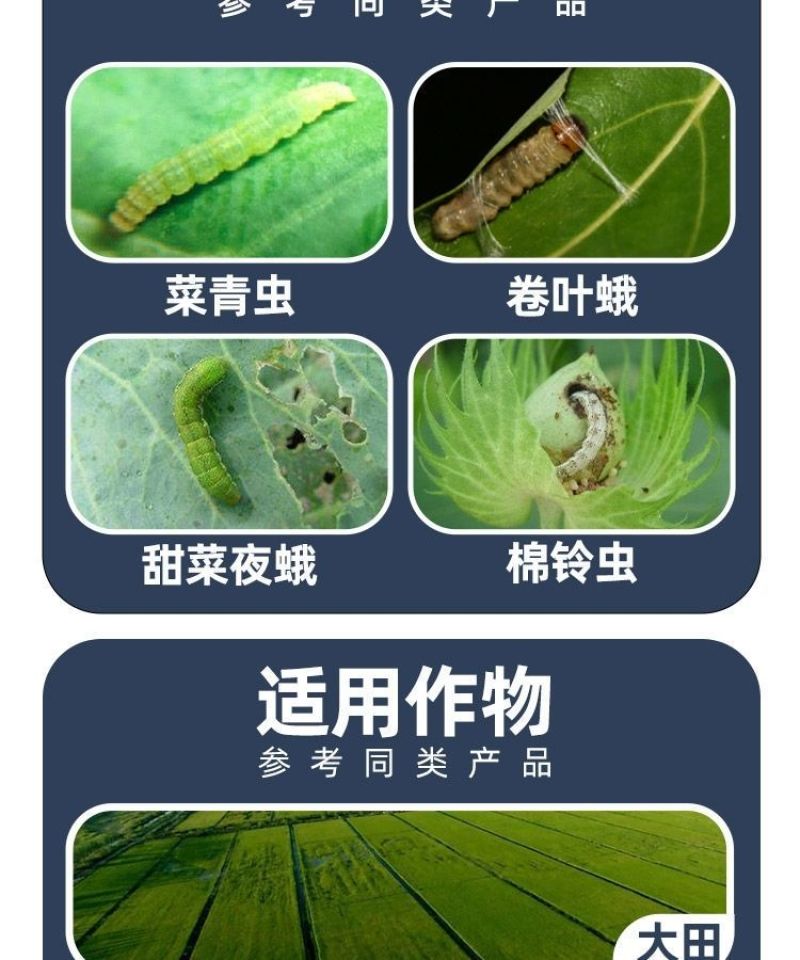 10%甲维盐虱螨脲甜菜夜蛾杀虫剂蔬菜果树烟青虫卷叶螟棉铃