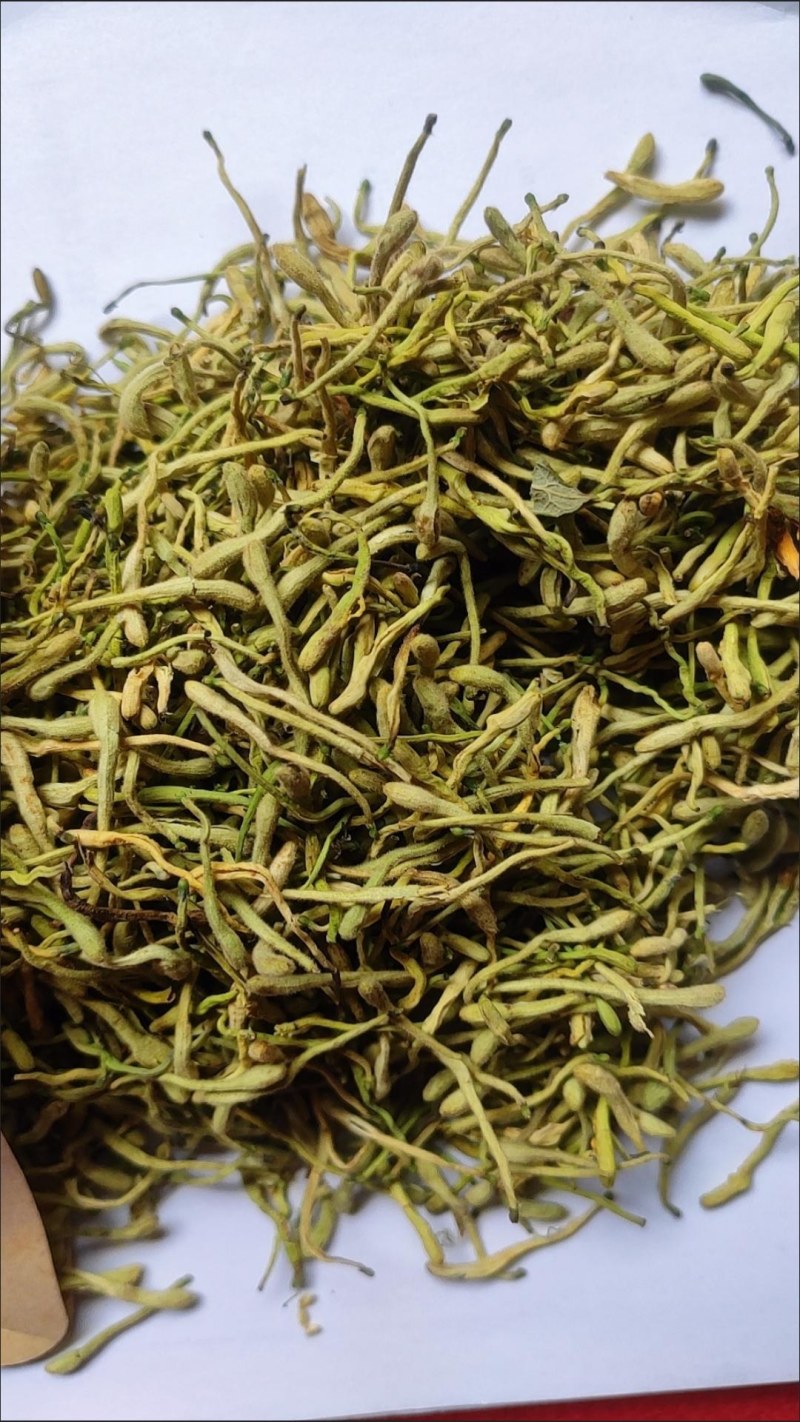 中药材金银花头茬散装特极花茶药食同源泡茶药用清香