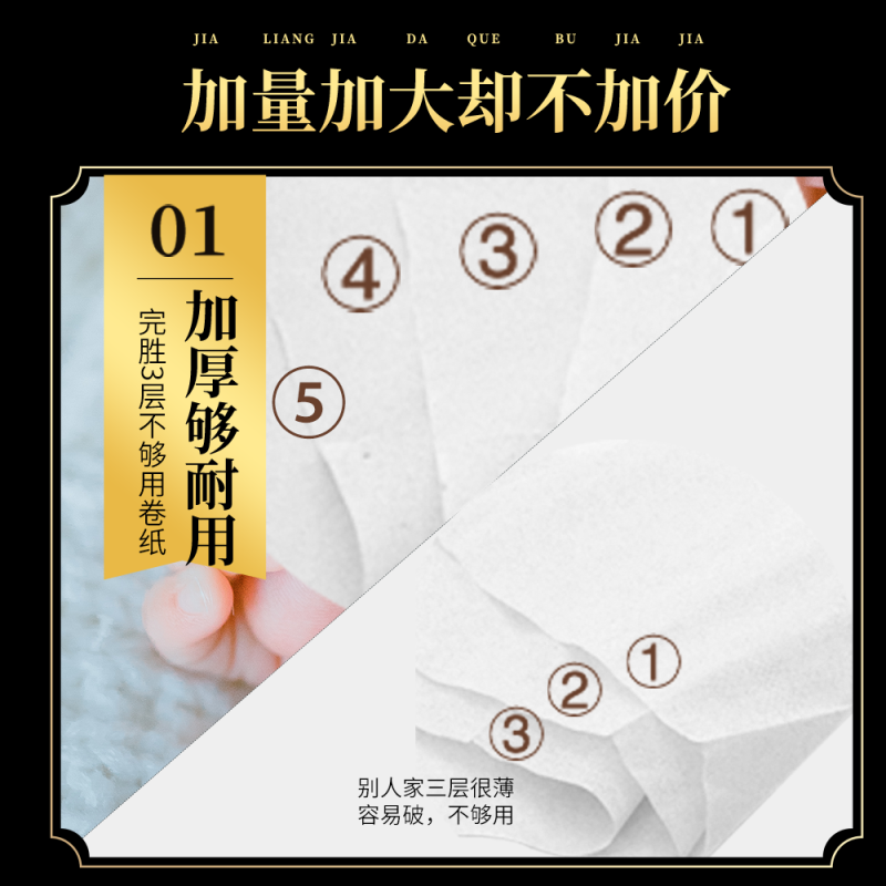 【72卷巨量整年装】卫生纸卷纸批发商用厕纸面巾纸家用卷紙
