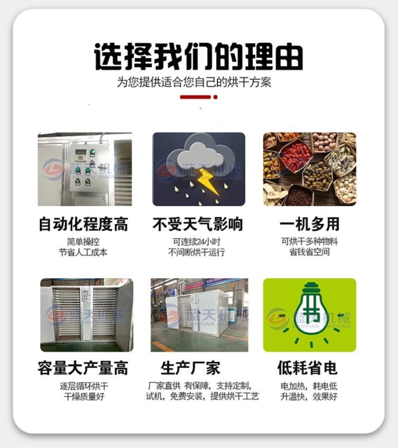 羊肚菌烘干机电加热小型香菇蘑菇松茸农产品烘干房智能家用