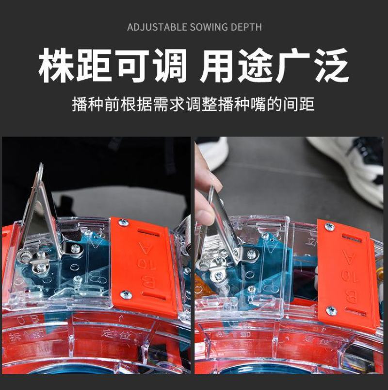 手推式多功能大豆花生玉米高粱豌豆豆角旱稻棉花种精播点播种