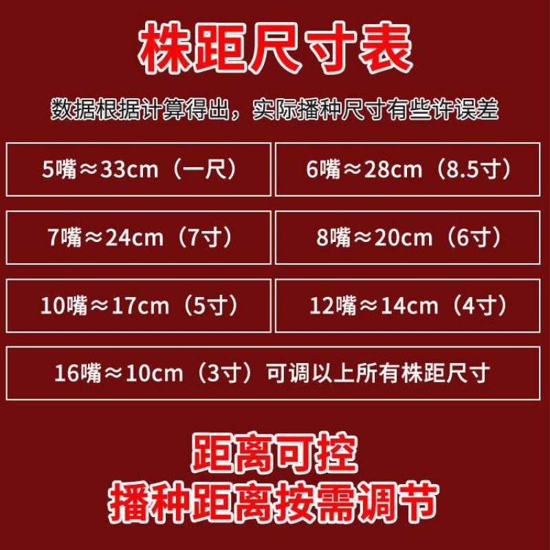 手推式多功能大豆花生玉米高粱豌豆豆角旱稻棉花种精播点播种